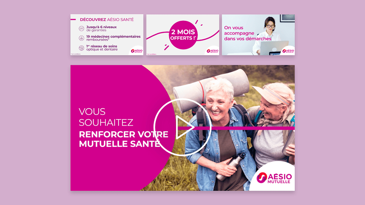 Motion design d'une campagne digital