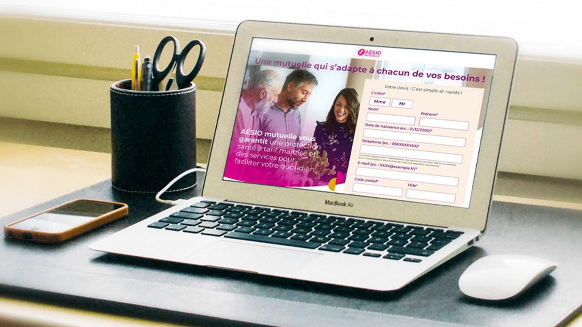 Landing page en HTML