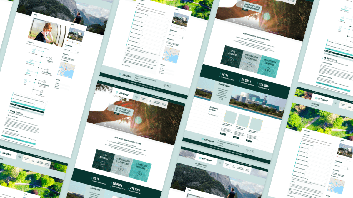Urbaser everé web site